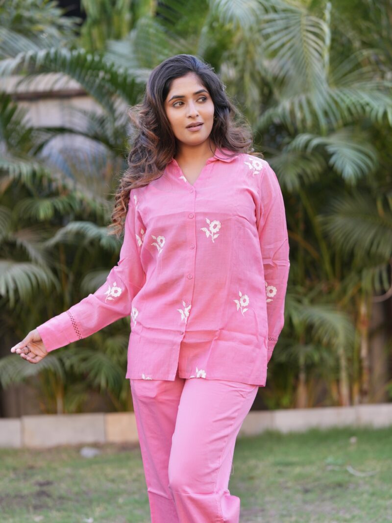 pink cordset